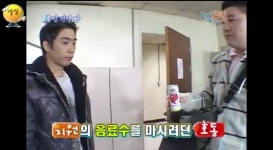 (1박2일) 강호동: 너 감기 걸렸잖아 - ★ ··· 하프타임 - 樂soccer (1박2일) 강호동: 너 감기 걸렸잖아