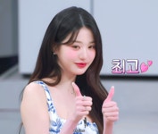 냉장고를 부탁해 아이브 장원영.gif - ★ ··· 하프타임 - 樂soccer 냉장고를 부탁해 아이브 장원영.gif