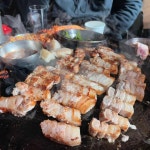 솥뚜껑 삼겹살 - ★ ··· 하프타임 - 樂soccer 솥뚜껑 삼겹살