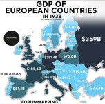 2차 세계대전 직전(1938년) 유럽 각국 GDP - ★ ··· 하프타임 - 樂soccer 2차 세계대전 직전(1938년) 유럽 각국 GDP