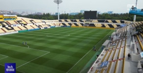 최근 잔디 교체한 전남 드래곤즈 홈구장 - ★ ··· 하프타임 - 樂soccer 최근 잔디 교체한 전남 드래곤즈 홈구장