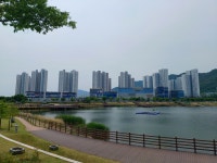 (경산)중산지공원과 남매지수변길 맨발걷기 (25.5.23.금.아내 태워주고 기다리며) - 산행기 - 대구 의산 (경산)중산지공원과... 