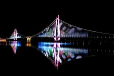 [논산, 탑정호 출렁다리 야경] - 📷여행사진 - 도시탈출 산악회 [논산, 탑정호 출렁다리 야경]