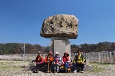 가평.호명산 호명호수ㅡ 진달래.벚꽃 산행ㅡ청평역 출발 ㅡ호명산 虎鳴山 632.4m ㅡ 호명호 虎鳴湖 530.3m ㅡ상천역 하산 ㅡ - 서울 산이조아... 