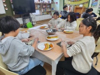 요리쿡 조리쿡 - 김밥만들기 - 다산숲 이야기 - 다산숲지역아동센터 요리쿡 조리쿡 - 김밥만들기