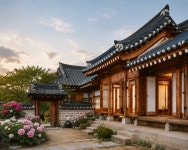전북대학교 공과대학 7호관(303호) | 한옥이미지(AI사용) - 한옥사진 - 전북대학교 공과대학 한옥건축학과 /한옥학과 한옥이미지(AI사용)