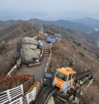 함양대봉산 大鳳山 ㅡ모노레일 여행ㅡ 함양 대봉산(1228m) 정상까지ㅡ... 경상남도 함양군 서하면과ㅡ 병곡면에 걸쳐 - 산행공지...