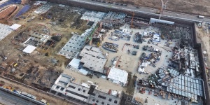 스타필드 청라 SSG 돔구장 공사 현장 - 한국 계획&공사현장 - 세계의 경기장 스타필드 청라 SSG 돔구장 공사 현장