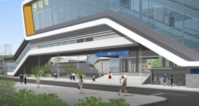 대경선 원대역 조감도 - ③ 도시/광역철도 - Rail+ 철도동호회 대경선 원대역 조감도