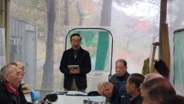 어르신 야유회 - 은혜의 말씀 나누기 - 새빛 어르신 야유회