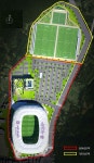 비산체육공원 재구조화 FC안양 전용구장 조감도 - ★ ··· 하프타임 - 樂soccer 비산체육공원 재구조화 FC안양 전용구장 조감도