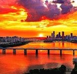 저녁 노을 - 리울샘 글 : 시 - 행복한 변화, 새로운 교육세상 (리울 샘 모꼬지) 저녁 노을