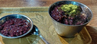 남천역 녹차팥빙수 - 지금 먹고있어요 - ★부산 맛집기행★ 남천역 녹차팥빙수