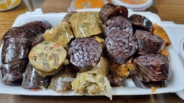 문현동 순대트럭 [ 가마솥 참순대 ] 모듬순대 ~ - 지금 먹고있어요 - ★부산 맛집기행★ 문현동 순대트럭 [ 가마솥 참순대 ] 모듬순대 ~