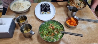 서면시장 [기장 손칼국수] [상상마당 카페 사푼사푼] ~ - 지금 먹고있어요 - ★부산 맛집기행★ 서면시장 [기장 손칼국수] [상상마당 카페 사푼사푼] ~