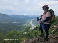 ＜200名山＞- 108회차, 영동 백하지맥 갈기산과 월영산~출렁다리... 영동 백하지맥 갈기산과 월영산~출렁다리 탐사하다- story 01,