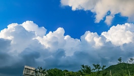 뭉게구름 천지 - ――······· 자연풍경 사진 - 너에게 편지를 뭉게구름 천지