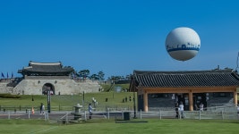 추석날 수원 화성 창룡문-화홍문 - ――······· 자연풍경 사진 - 너에게 편지를 추석날 수원 화성 창룡문-화홍문