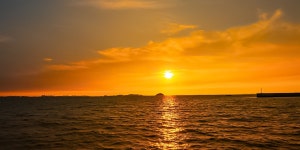 궁평항 서해안노을과 슈퍼문 - ――······· 자연풍경 사진 - 너에게 편지를 궁평항 서해안노을과 슈퍼문