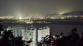 하단~승학 약수터~엄궁 - 부산 승학산 야간산행 - 오지트레킹 OG trekking 하단~승학 약수터~엄궁