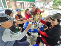 25,8,12.장수 덕산계곡(방화동생태길). - ☆--정기산행 사진방 - 광주효성산악회 25,8,12.장수 덕산계곡(방화동생태길).