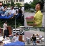 진흥수퍼 배복수 할머니 김긍하 할아버지 이사 가는 날, 은혜를 기억합니다. - 철암에살자 - 철암도서관 | 이웃과 인정이 있는 철암세상 진흥수퍼... 