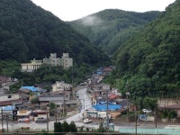 진흥수퍼 배복수 할머니 김긍하 할아버지 이사 가는 날, 은혜를 기억합니다. - 철암에살자 - 철암도서관 | 이웃과 인정이 있는 철암세상 진흥수퍼... 