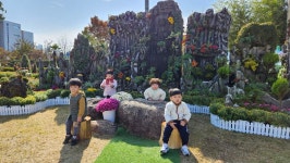 국화전시회 다녀왔어요🌸 - ✿행복한반✿ - YWCA근로자가족복지회관어린이집 🌼🌞 신나는 지역축제 탐방! 국화전시회 다녀왔어요🌸