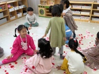 ⭐️ 꽃잎 신체 놀이 ⭐️ - 🍀 꿈꾸는반*도담반 - YWCA근로자가족복지회관어린이집 ⭐️ 꽃잎 신체 놀이 ⭐️