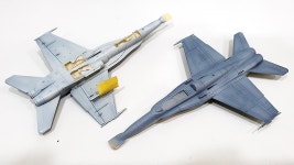 용산 아이파크문화센터 박찬익님의 Ace 에이스 1/144 F/A-18C/D Hornet 호넷 - 수강생 작품 갤러리 - 프라모델 튜닝타임즈 용산... 