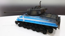 용산 아이파크문화센터 김우진님의 Tamiya 타미야 1/35 M4 Sherman 셔먼 그리스군 스패셜 - 수강생 작품 갤러리 - 프라모델 튜닝타임즈... 