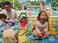 7월25일 민락수변공원 물놀이 체험 1(꽃구름) - 2025 행사 및 견학 - 공립 대연어린이집 공립 대연어린이집