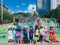 7월 25일 하늬바람반 민락수변공원 물놀이터🔫💦 - 2025 행사 및 견학 - 공립 대연어린이집 공립 대연어린이집