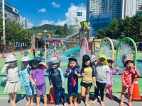 7월 25일 하늬바람반 민락수변공원 물놀이터🔫💦 - 2025 행사 및 견학 - 공립 대연어린이집 공립 대연어린이집