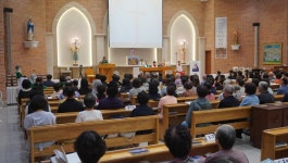Te Deum Missa 성경 필사 봉헌 1 - 행사사진 - 천주교 서울대교구 난곡동 성당 Te Deum Missa 성경 필사 봉헌 1