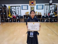 * 1사분기 승단합격자 단증전달 - ┟ 대도관 자랑 - 대도검도관 * 1사분기 승단합격자 단증전달