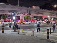 도주하던 음주suv 한남오거리서 2차사고 피해자 1명사망 2명중상... 도주하던 음주suv 한남오거리서 2차사고 피해자 1명사망 2명중상