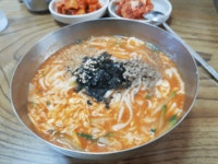 강원도 유명음식 장칼국수 - 엽기사진실 - 이종격투기 강원도 유명음식 장칼국수