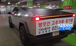 방앗간 광고하는차 - 엽기사진실 - 이종격투기 방앗간 광고하는차