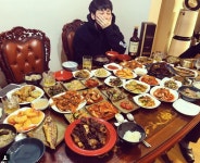 딘딘 어머니가 손수 차린다는 밥상 - 엽기사진실 - 이종격투기 딘딘 어머니가 손수 차린다는 밥상