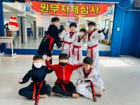 2월 초등부 자체심사 띠수여식🎶💗 - 원무☆2024☆사진 - 원무태권아카데미 2월 초등부 자체심사 띠수여식🎶💗