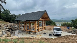 소형 통나무 캐빈 10.5평 다락방 4평 - 더 캐빈(THE CABIN) - 행복한집짓기 소형 통나무 캐빈 10.5평 다락방 4평