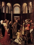 라자로의 부활 (1455) - 알베르트 반 오우바테르 - 성경 미술관 - 천주교 제주교구 신창성당 라자로의 부활 (1455) - 알베르트 반 오우바테르