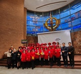 시니어라인댄스 경연대회 사진(수리동성당에서) - * 본당 기록 사진 - 천주교 수원교구 용호성당 천주교 수원교구 용호성당