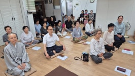 7월 26일 토요일 임시법회 / 破格의 美 - 백송사소식 / 염불수행 02) 704-5844 - 아미타파 (광명의 물결) 7월 26일 토요일 임시법회 / 破格의 美