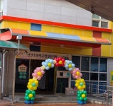 선산초병설유치원졸업식풍선장식 - ♬ 무대.실내장식.학교장식 - 구미풍선이야기 선산초병설유치원졸업식풍선장식
