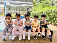 6월 2주 하늘숲 100일 파티 - 푸른햇살반 이야기 - 향촌하늘숲어린이집 6월 2주 하늘숲 100일 파티