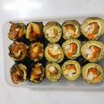 두부조림 도시락 김밥.... - ♡- 약선 건강 요리방 - 【우수카페】신비한 약초세상 두부조림 도시락 김밥....