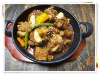 간장 돼지갈비찜 - ♡- 약선 건강 요리방 - 【우수카페】신비한 약초세상 간장 돼지갈비찜