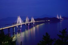 거가대교 야경과 덕유산 설천봉휴계소앞 - ‥‥‥‥등업신청갤러리 - 디지털카메라 사진/DSLR/디카/스마트폰 Photography 동호회 거가대교... 